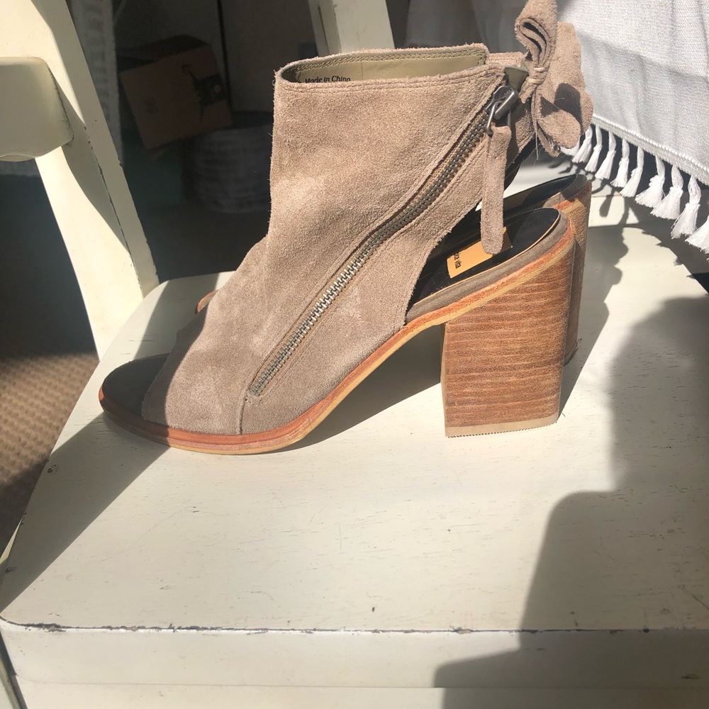 Dolce Vita Suede Boots with Heel